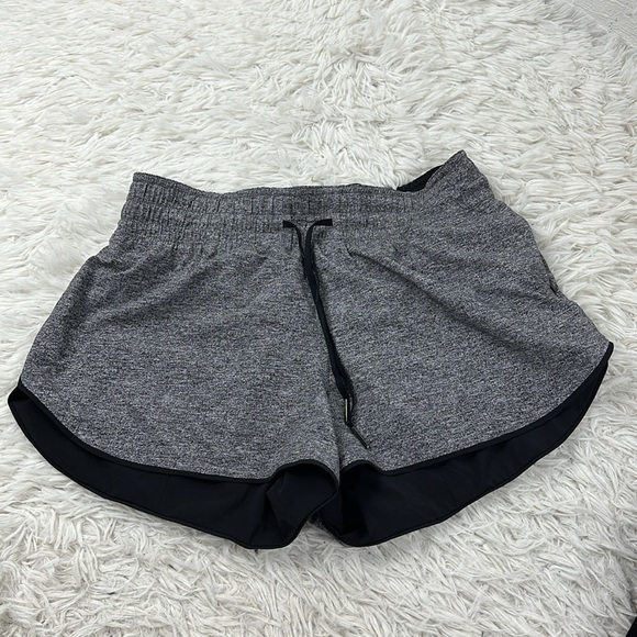 Lululemon Choose A Side Short *3" Heather Lux Multi Black / Black - Picture 1 of 7